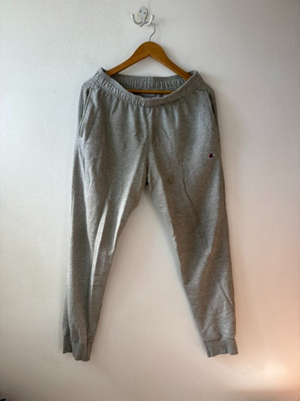 Champion Authentic Athleticwear Sweatpants/Joggers in heather gray